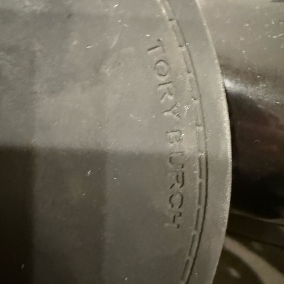 NEW! Tory Burch Miller Sandal Triangle Geo Print Flip Flop Authenticated Sz 6.5 - Picture 4 of 10